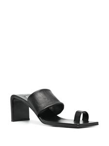 Jil Sander High 75mm sandals - Zwart