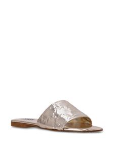 Karl Lagerfeld Brio leather slides - Goud