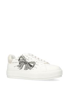 Kurt Geiger London Laney sneakers verfraaid met kristallen - Wit