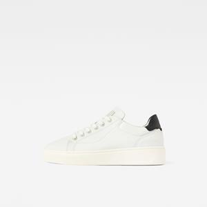 G-Star RAW Rovic Tumbled Leather Sneakers - Wit - Dames