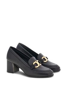 Ferragamo 50mm gancini loafer pumps - Zwart
