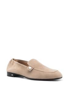 Laurence Dacade Angela suède loafers - Beige