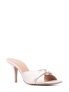 Malone Souliers Patricia 70mm satin mules - Roze