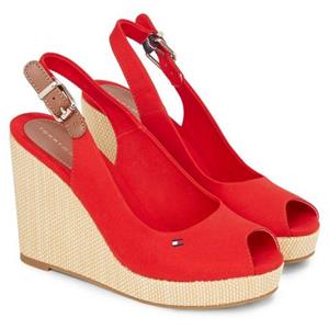 Tommy Hilfiger Keilsandalette "ICONIC ELENA SLING BACK WEDGE"