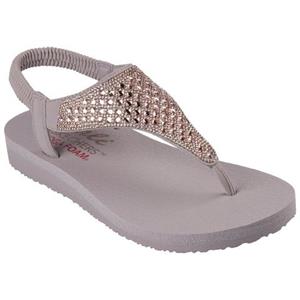 Skechers Sandalen MEDITATION-ROCKSTAR , zomerschoen, sandaal, riemchensandale, met glittersteentjes
