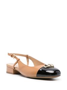 Michael Michael Kors Leren ballerina's - Bruin