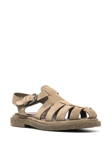 Officine Creative Suède sandalen - Groen