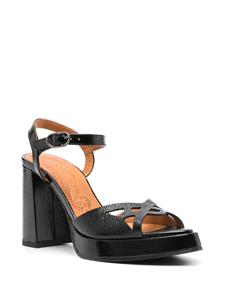 Chie Mihara Aben 100mm sandals - Zwart