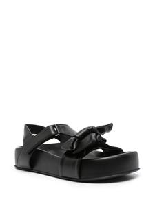 AGL Jane sandalen met strikdetail - Zwart