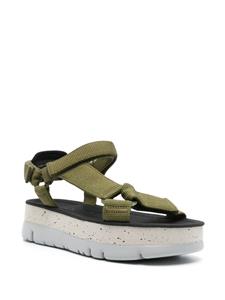 Camper Oruga Up sandalen met klittenband - Groen