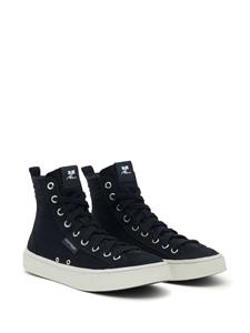 Courrèges Canvas 01 high-top sneakers - Zwart