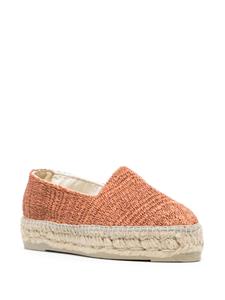 Manebi Yucatán raffia espadrilles - Oranje