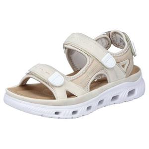 Rieker Sandalen , zomerschoen, sandaal, plateauhak, met klittenbandsluiting