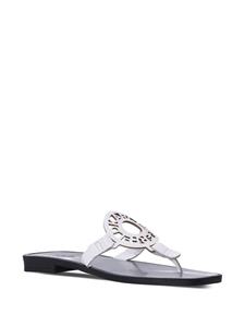 Karl Lagerfeld KL Ring flip flops - Wit