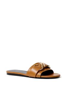Proenza Schouler Monogram Slide sandalen - Bruin