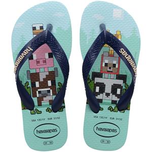 Havaianas Kids minecraft lavender blue lichtblauw 