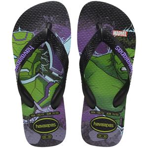 Havaianas Kids top marvel II green Groen 