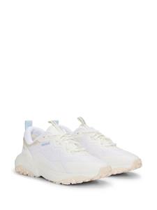 HUGO panelled low-top sneakers - Wit