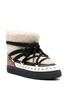Inuikii Curly Rock sneakers met studs - Beige