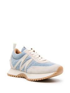 Moncler Pacey denim sneakers - Blauw