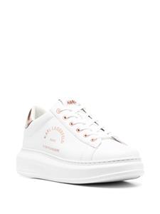 Karl Lagerfeld Sneakers met logoprint - Wit