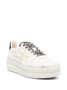 Premiata Sneakers met logoprint - Beige