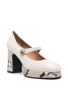 Roberto Festa Kangra leren pumps - Beige