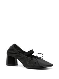 Proenza Schouler 50mm bow-detailed pumps - Zwart