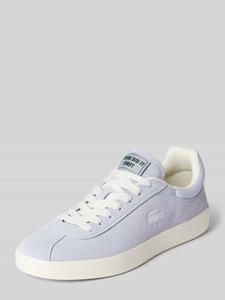 Lacoste Sneakers van leer in effen design