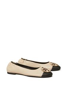 Tory Burch Claire ballerina's - Beige