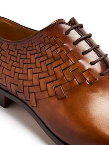 Magnanni interwoven detailing oxford shoes - Bruin