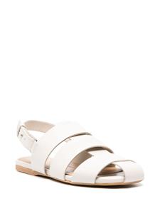 JW Anderson Slingback Fisherman leren sandalen - Beige
