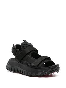 Moncler Vela sandalen met logopatch - Zwart