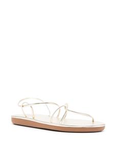 Ancient Greek Sandals Proorismos metallic-effect sandals - Goud