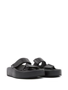 MM6 Maison Margiela Sandalen met plateauzool - Zwart