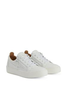 giuseppezanotti Giuseppe Zanotti Gail leren sneakers - Wit