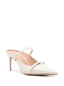 Malone Souliers Aroura 70mm leather mules - Beige