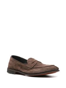 Alberto Fasciani Homer suede loafers - Bruin