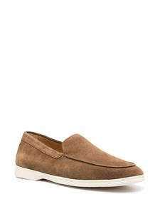 Henderson Baracco Suède loafers - Bruin