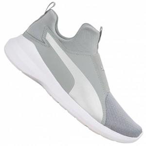 PUMA Rebel Mid Quarry Zilver Damestrainers
