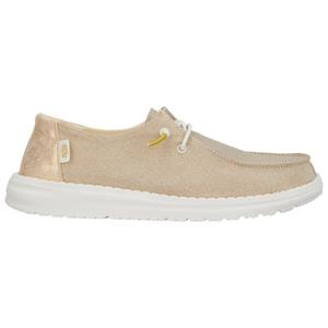 HeyDude  Women's Wendy Metallic Sparkle - Sneakers, beige