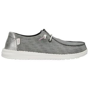HeyDude  Women's Wendy Metallic Sparkle - Sneakers, grijs