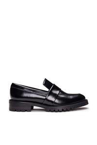 Nae Damen vegan Loafer Elena Schwarz