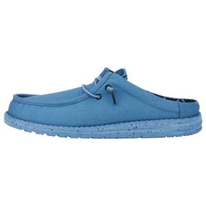 HEYDUDE Wally Slip Canvas 100% Katoen Herenpantoffels Elementaalblauw