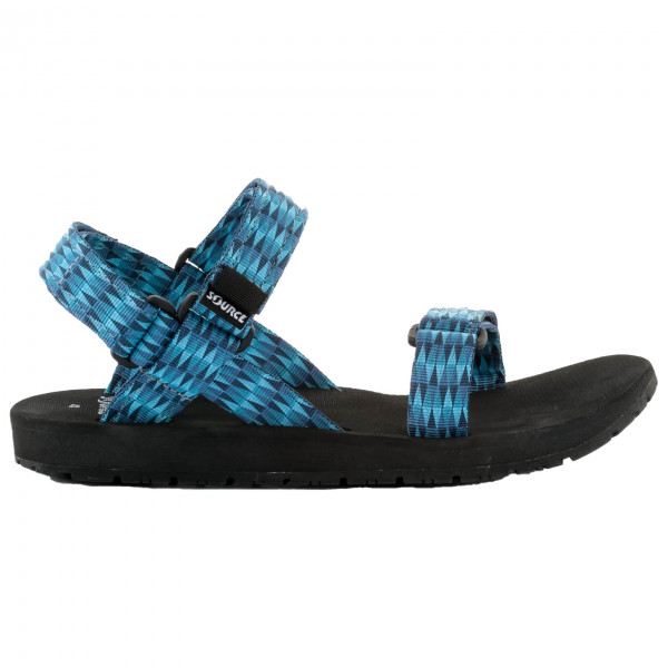 Source  Classic - Sandalen, zwart/blauw