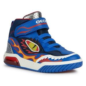 Geox Ademende hoge sneakers met LED Inek
