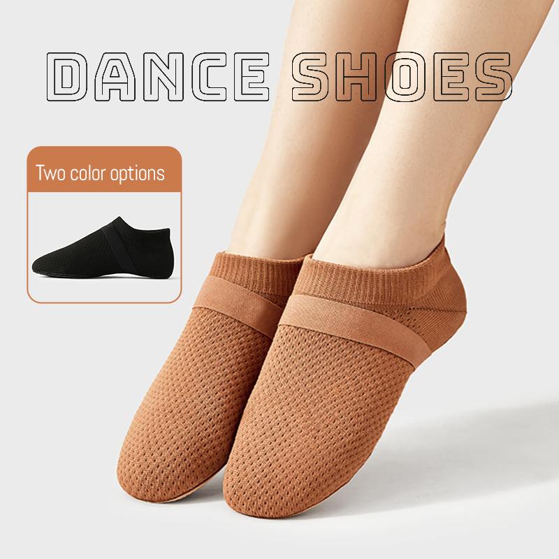 HZYshowing Dance Women Girls Ballet Shoes Stretch Canvas Ballet Split Sole Dance Yoga Shoes