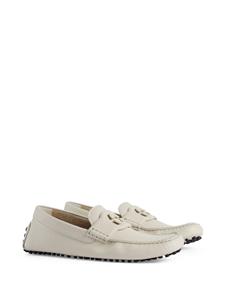 Gucci Loafers met GG-logo - Wit