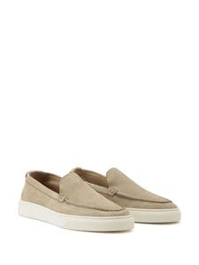 Woolrich almond-toe suede loafers - Beige