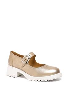 Sarah Chofakian Esmerie loafers met lage hak - Goud